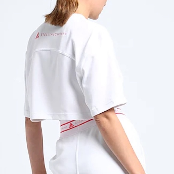 Adidas Stella McCartney Future Playground Crop Tee - Picture 3 of 16